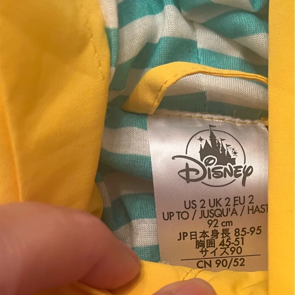 Disney Mickey Mouse Toddler 2T Jacket with attached Backpack